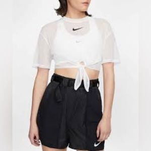 Nike Sheer Crop Top